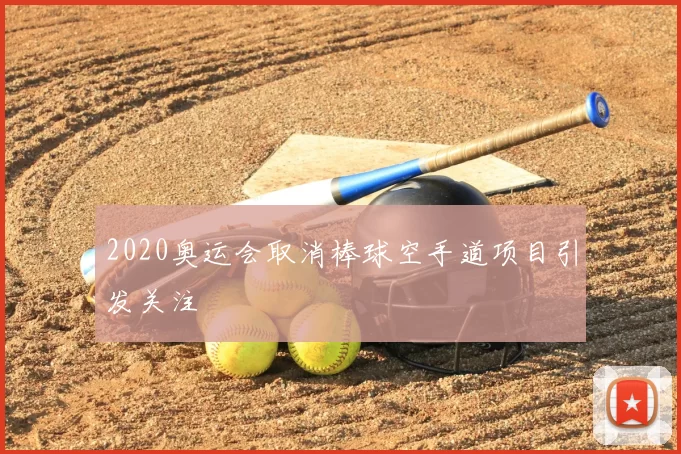 2020奥运会取消棒球空手道项目引发关注