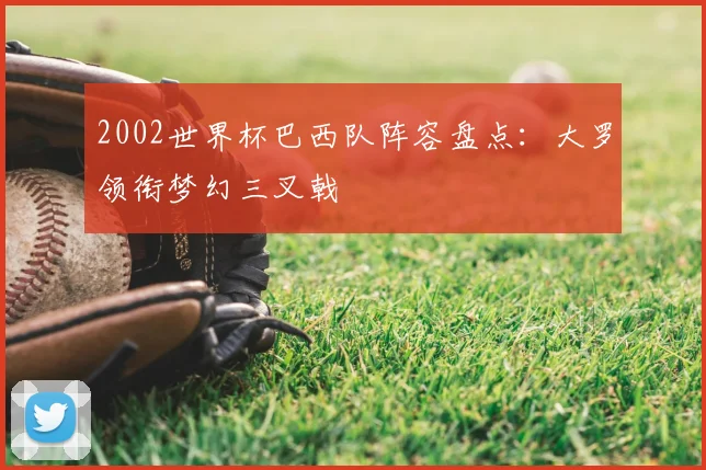 2002世界杯巴西队阵容盘点：大罗领衔梦幻三叉戟